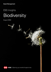Biodiversity degradation is an immediate global challenge we face not just as investors.