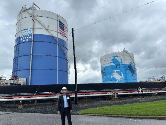EXC (BGE) LNG storage tank (Baltimore)